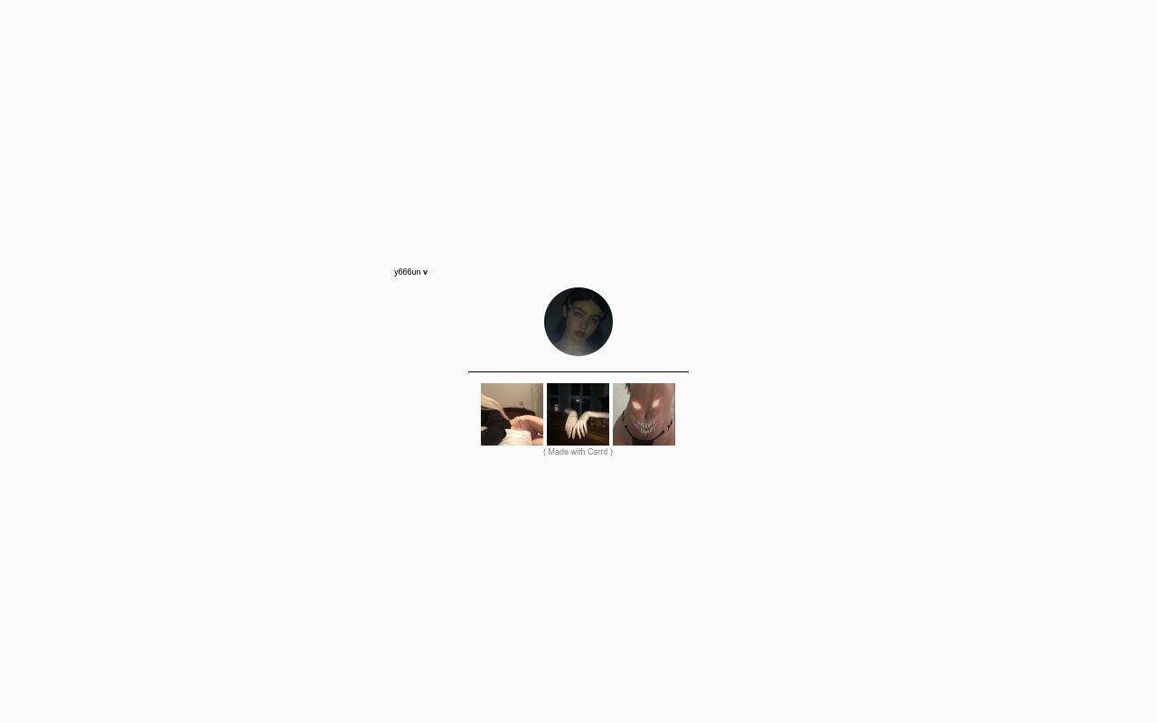 Carrd profile picture for @eyelash